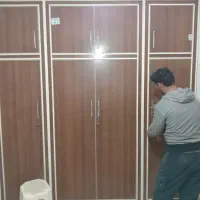 ساخت انواع درب های چوبی کمد دیواری|جاکفشی، کمد، دراور|قم, مهر آباد|دیوار