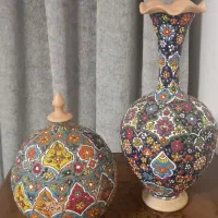 گلدان و شکلات  میناکاری