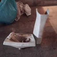 روشویی به همراه چراغ دستشویی|لوازم سرویس بهداشتی|تهران, مسعودیه|دیوار