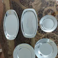 ظروف غذا خوری استیل|ظروف سرو و پذیرایی|قم, پردیسان|دیوار