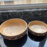 کاسه  سفالیه کار دست|ظروف سرو و پذیرایی|بروجرد, |دیوار