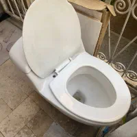 دوعدد توالت فرنگی دست دوم سالم