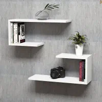 شلف دیواری و میز تلویزیون