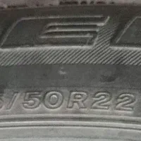 دو حلقه لاستیک درحدنو بریجستون275/50/22|قطعات یدکی و لوازم جانبی|کیش, |دیوار