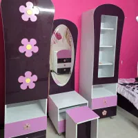سرویس خواب دخترانه|تخت و سرویس خواب|اصفهان, ملاصدرا|دیوار