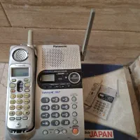 تلفن بیسیم پاناسونیک اصل ژاپن درحدنو با کارتن