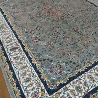 یک جفت فرش۱۲متری سالم خوشرنگ تمیز افشان