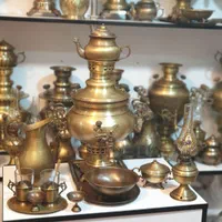kioتولیدات برنجی سماور grبرقی گازی ذغالی زغالی|سماور، چای‌ساز، قهوه‌ساز|اصفهان, دستگرده|دیوار