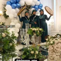 مولودی و دف نوازی