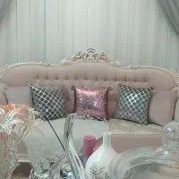 مبلمان ۷نفره سلطنتی|مبلمان خانگی و میز عسلی|کاشان, کارگر|دیوار