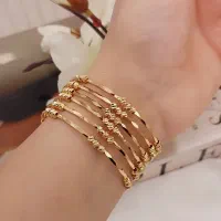 بدلیجات با ابکاری طلا ۱۸ عیار برند ژوپینگ