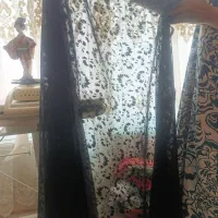 چادر با گل های مخمل