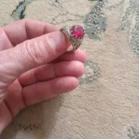 انگشتر یاقوت سنگ اصلی.