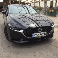 مزدا 3 وارداتی مشکی داخل مارون صفر 2025