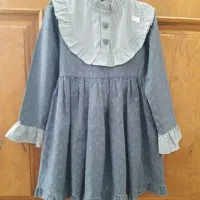 پالتو وپیراهن دخترانه مزون دوز