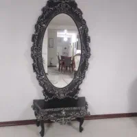 آیینه کنسول چوبی