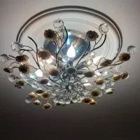 لوستر ۲ و ۸ شعله