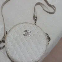کیف سفید  شنل زیبا و دخترانه