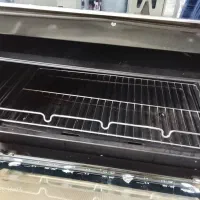 گاز فر روبینا سه جوجه گردان استیل