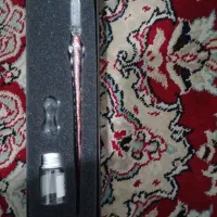 ست قلم شیشه ای اکلیلی قرمز