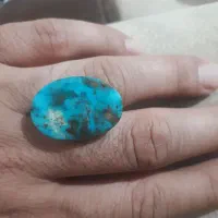 سنگ فیروزه خوشقباره و آبدار زنده