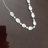 گردنبند صدف و مروارید  شیک