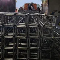 اسپیس فریم-قاب بنر-سازه-غرفه