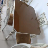 میز ناهارخوری 4نفره|میز و صندلی غذاخوری|چالوس, |دیوار