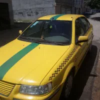 تاکسی سمند ملی بی رنگ