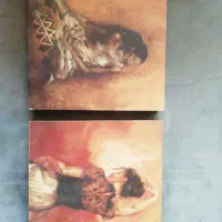 تابلو و جا شمع و گلدون دکوری