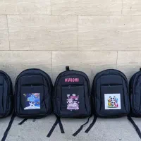 کوله مدرسه کرمی استر خارجی|کیف، کفش، کمربند|قرچک, باقرآباد|دیوار