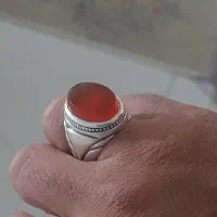 انگشتر عقیق  دو مهر|جواهرات|خرم‌آباد, |دیوار