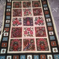 ۲قالی دست بافت نو|فرش|فرخ‌شهر, |دیوار