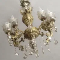 2عددلوستر برنزی|لوستر و چراغ آویز|کرج, کیانمهر|دیوار