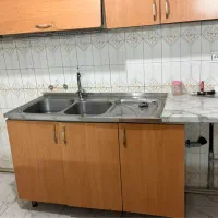 کابینت بدنه فلزی درب چوبی