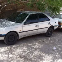 پژو 405 نقری گیج وسط