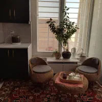 میز و صندلی حصیری