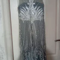 لباس مجلسی طوسی شاین سایز ۴۰ تا۴۲|لباس|ری, ظهیرآباد|دیوار