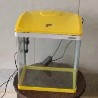 آکواریوم با تجهیزات بخاری نور دستگاه تسویه