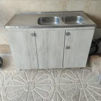 کابینت ظرفشویی و سینگ  و کابینت زیر گاز