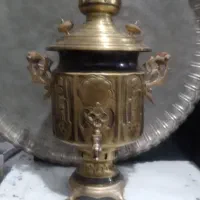 سماور زغالی قدیمی|کلکسیون اشیاء عتیقه|تربت جام, معدآباد|دیوار