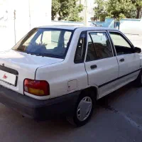 پراید سفید ۸۸ دوگانه کارخانه