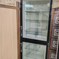 یخچال دو درب ویترینی