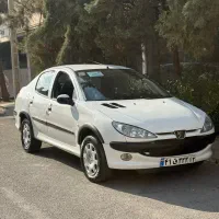 پژو 206 وی8 مدل1387 در حد (اتوگالری طلایی)