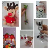 عروسک های بافتنی