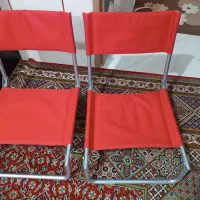 دو عدد صندلی تاشو مسافرتی ،