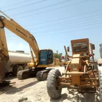 بیل مکانیکی.گریدر.غلطک