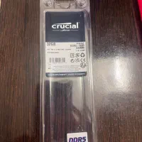 Ram32gig ddr5 crucial|قطعات و لوازم جانبی رایانه|کاشان, پا نخل|دیوار