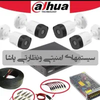 پک کامل دوربین مداربسته و...