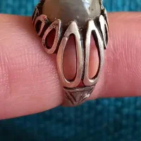 رکاب کهنه و نگین باباقوری عتیقه